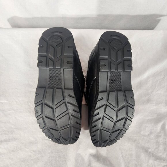 The Children's Place Boys Black Loafer Hook and Loop Strap Size 6 Casual Church - Picture 7 of 8